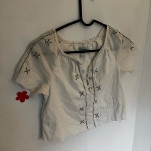 bohemian altered top